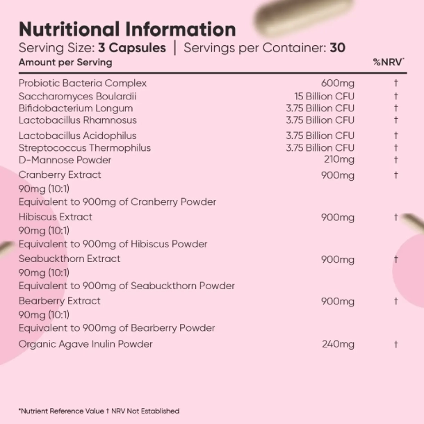 Probiotika til Kvinder | 90 kapsler | Sund tarmflora