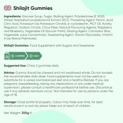 Czysty himalajski shilajit | 120 &#380;elkw | Dla optymalnej sprawno&#347;ci fizycznej i umys&#322;owej