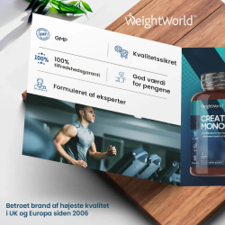 Kreatin Monohydrat | 270 stk | Muskelopbyggende kosttilskud