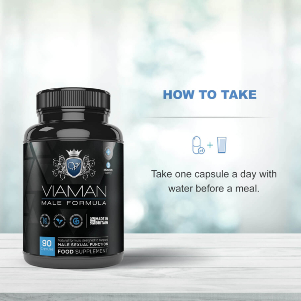 Viaman kapsler til mnd | 3 x 90 stk | For at ge den seksuelle ydeevne