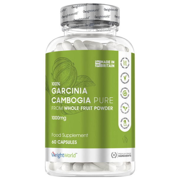 Garcinia Cambogia Pure | 60 kapsler | Appetit og vgtkontrol.