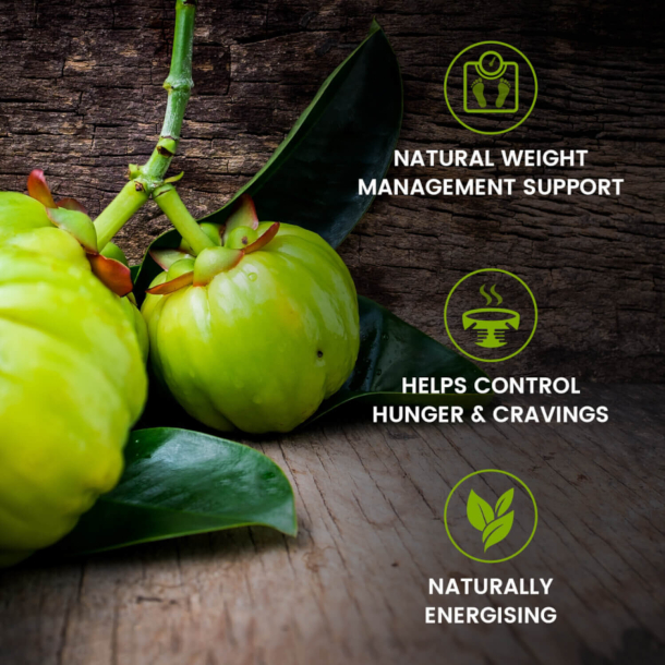 Garcinia Cambogia Pure | 60 kapsler | Appetit og vgtkontrol.