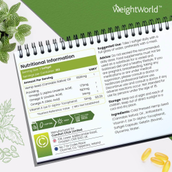 Hampefrolie 1000 mg | 180 kapsler | Med Omega 3, 6 og 9