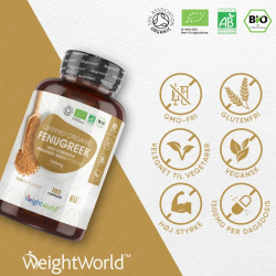 kologisk Bukkehorn | 3 x 180 Kapsler | 1500 mg