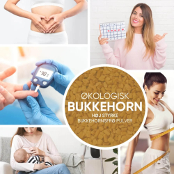 kologisk Bukkehorn | 3 x 180 Kapsler | 1500 mg