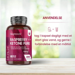 Czyste ketony malinowe | 3 x 180 kapsu&#322;ek | Na metabolizm i spalanie t&#322;uszczu