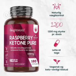 Czyste ketony malinowe | 3 x 180 kapsu&#322;ek | Na metabolizm i spalanie t&#322;uszczu