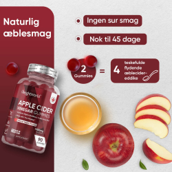 blecidereddike Gummies | 3 x 90 stk veganske vingummier