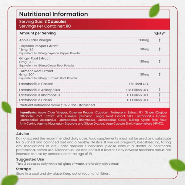 blecidereddike Complex | 1860 mg | 180 kapsler