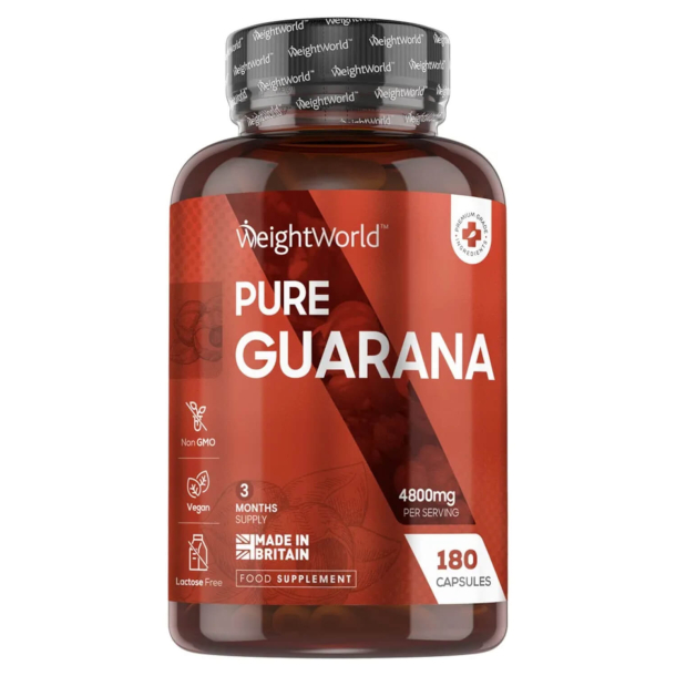Rent Guarana | 180 kapsler | Koffeinpiller til energiboost