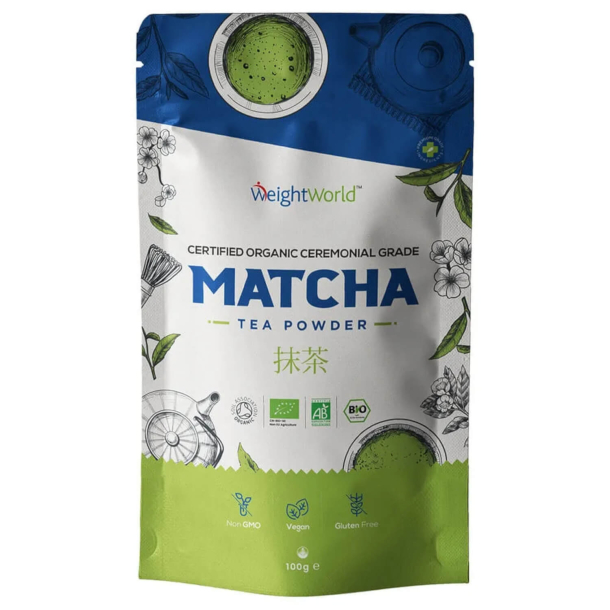 Matcha Te Pulver | 100 g | Superfood til energi &amp; immunforsvar