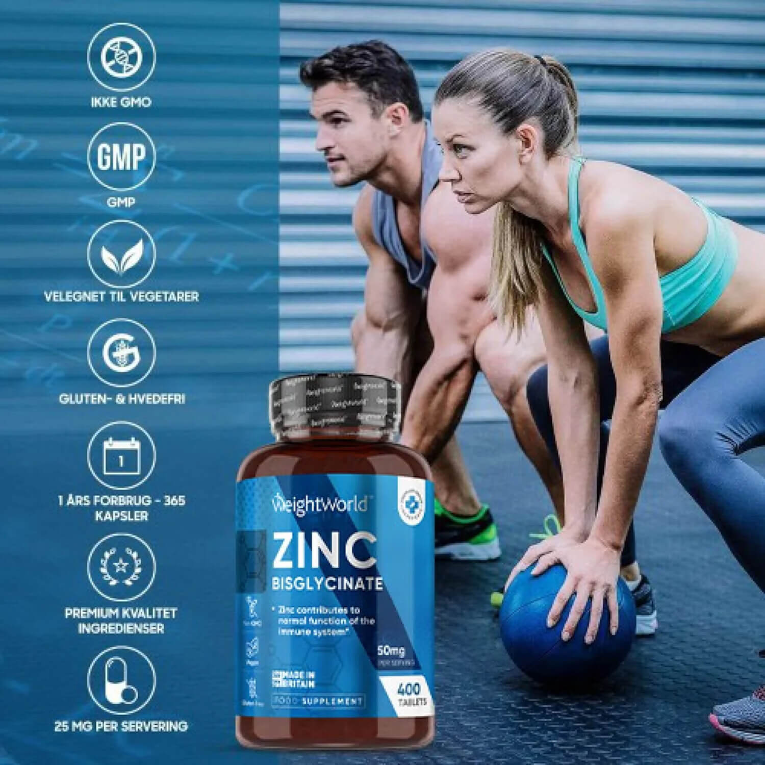 Opnå fordelene ved zink med vores kraftfulde zink-tabletter!