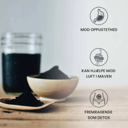 Aktivt Kul Tabletter | 3 x 180 Kapsler | 2000 mg