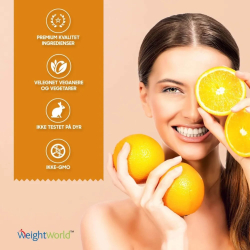 C-Vitamin | Hyben &amp; Bioflavonoider | 180 tabletter | Immun &amp; energi