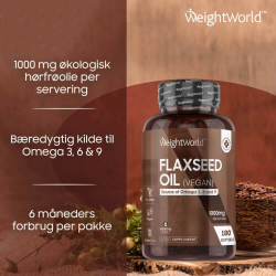 Hrfrolie Kapsler | 180 stk | Omega-fedtsyrer til hjerne og hjerte