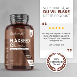 Hrfrolie Kapsler | 180 stk | Omega-fedtsyrer til hjerne og hjerte