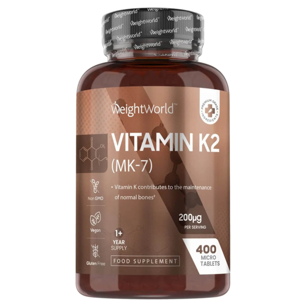 K2-vitamin Tabletter l 365 stk l Vitamin K2 kosttilskud til knogler