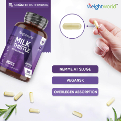 Marietidsel | 180 kapsler | Kosttilskud til leveren