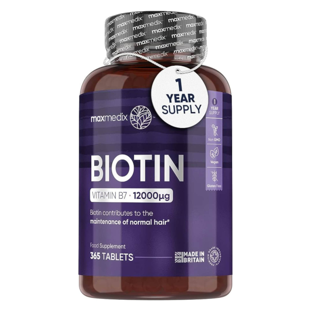 Biotin m. B7-vitamin | 365 tabletter | Vitaminer til hret