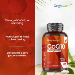 CoQ10 | 120 sztuk | Energia, uk&#322;ad odporno&#347;ciowy i zdrowie mzgu