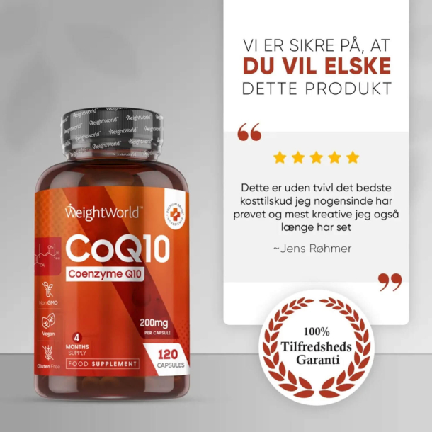 CoQ10 | 120 sztuk | Energia, uk&#322;ad odporno&#347;ciowy i zdrowie mzgu