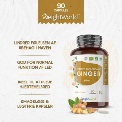 Kapsu&#322;ki imbirowe | 3 x 90 sztuk | Suplementy diety na trawienie i serce