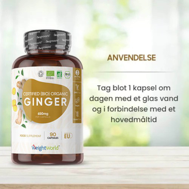 Kapsu&#322;ki imbirowe | 3 x 90 sztuk | Suplementy diety na trawienie i serce