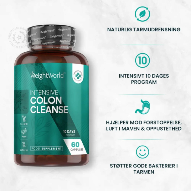 Colon Cleanse | 10 dages udrensningskur | Til en mave i balance