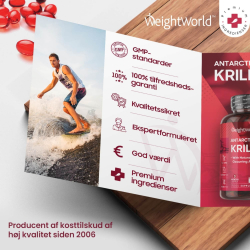 Krill Olie | 180 stk softgels |  Omega-3 olie