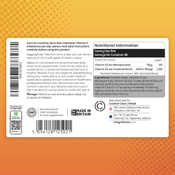 Liposomal D3 + K2 vitamin Drber | 250 ml | D-drber med K2-vitamin