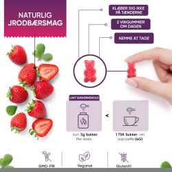 Multivitamin vingummi | 3 x 120 stk | Med 13 mineraler &amp; vitaminer