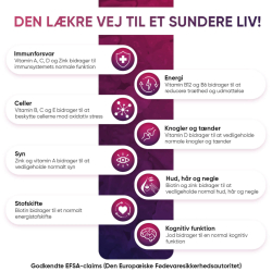 Multivitamin vingummi | 3 x 120 stk | Med 13 mineraler &amp; vitaminer