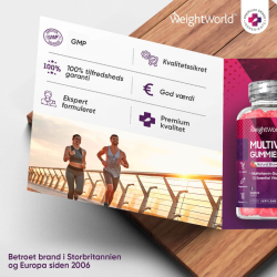 Multivitamin vingummi | 3 x 120 stk | Med 13 mineraler &amp; vitaminer