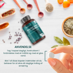 Multivitaminer &amp; Mineraler | 400 tabletter | Med 25 vitaminer &amp; mineraler