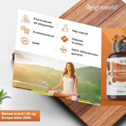 kologisk Svampe Komplex | 3 x 180 stk | Til immunforsvar, hjerte &amp; led