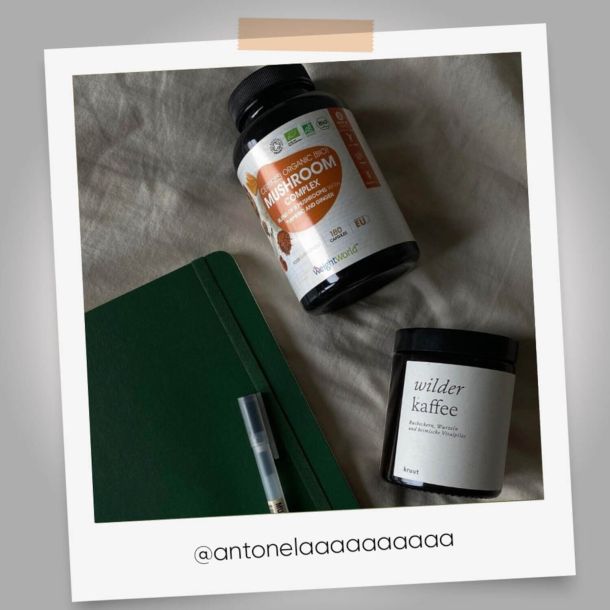 kologisk Svampe Komplex | 3 x 180 stk | Til immunforsvar, hjerte &amp; led