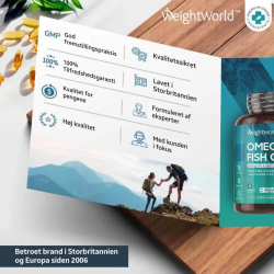 Omega 3 Fiskeolie | 3 x 240 stk | Tilskud til hjertet, hjernen, huden &amp; jnene