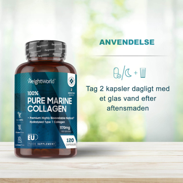 Marine Collagen | 3 x 120 stk Kollagen kosttilskud