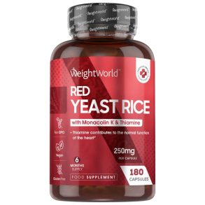 Rd Grris | 180 kapsler | Kosttilskud til kolesterol