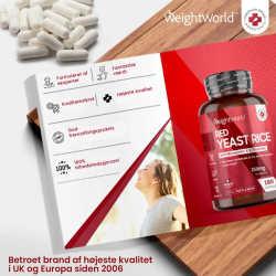 Rd Grris | 3 x 180 kapsler | Kosttilskud til kolesterol