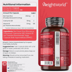 Rd Grris | 3 x 180 kapsler | Kosttilskud til kolesterol