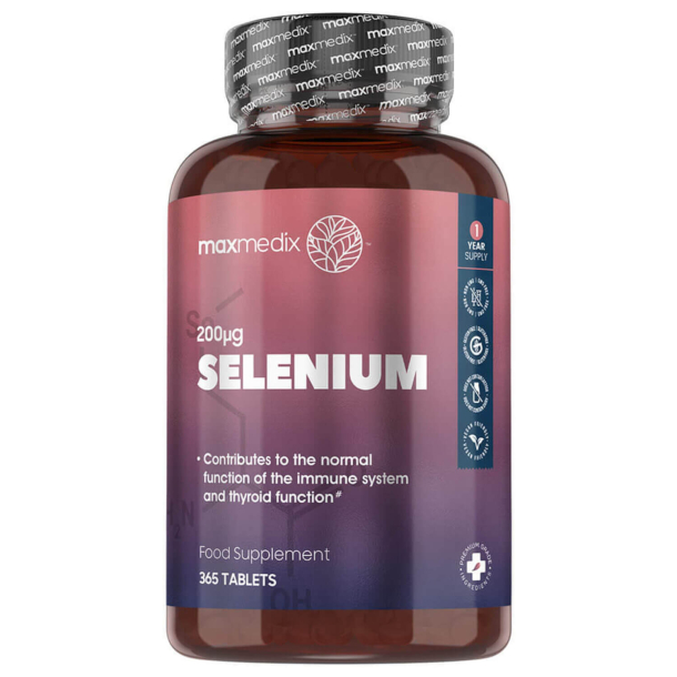 Selen | 365 Tabletter | Kosttilskud til Hr og Negle