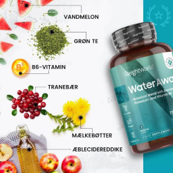 Water Away | 180 kapsler | Naturligt vanddrivende kosttilskud
