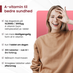 Witamina A | 365 sztuk | Dla normalnego widzenia i obrony immunologicznej