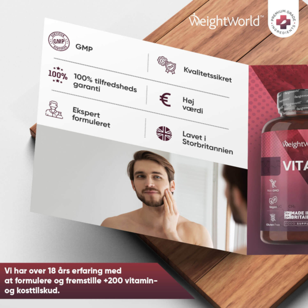 Witamina A | 365 sztuk | Dla normalnego widzenia i obrony immunologicznej