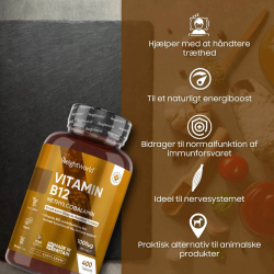 B12-Vitamin | 450 stk | 1000 mcg